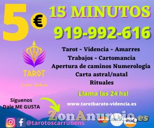 Tarotista Natural / carta astral 5 € / 15 min
